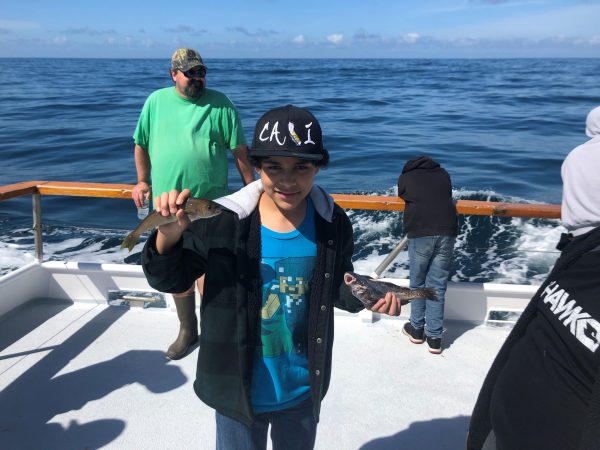 kids fishing trips with Chris Stanley - H & M Landing Bookings